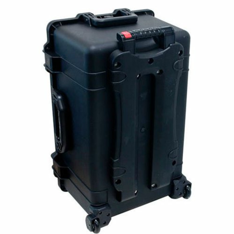 Containers & Organizers * | Tz Case Cape Buffalo Waterproof Utility Wheeled Case Cb-028-B 24-5/8"L X 16-1/2"W X 13-3/8"H Black