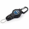 Containers & Organizers * | T-Reign Fishing Retractable Gear Tether 0Trg-311 Small 24"Extention Black Carabiner