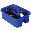 Containers & Organizers * | Quantum Storage Systems Quantum Plastic Tool Caddy Tc-500Bl Pkg Qty 6