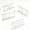 Liquid Storage Tanks * | Nexel Abm3C-25 Clear Label Holder 3"W X 1-1/4"H With Paper Insert (25 Pc)