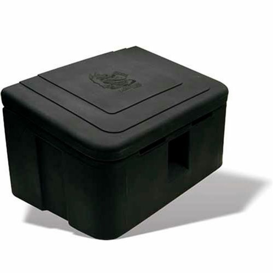 Containers & Organizers * | Buyers Products Buyer Products Poly Salt Storage Box 9031105 350 Lbs. Capacity 36"L X 24"W X 20"H, Black