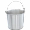 Containers & Organizers * | Vollrath 59150 Utility Pail, 16 Qt., Stainless Steel, Handle Pkg Qty 3