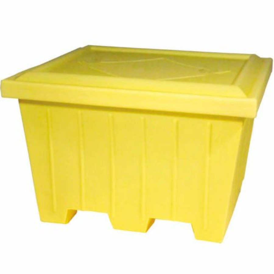 Containers & Organizers * | Enpac 1525-Ye X-Large Outdoor Storage Tote, 47-1/4"L X 51-1/2"W X 33"H, Yellow