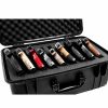 Containers & Organizers * | Quick Fire Cases Quick Fire Pistol Case Qf920Sbkl Watertight, 9 Pistol Capacity, 20-1/8"X16-1/8"X10-1/8" Black