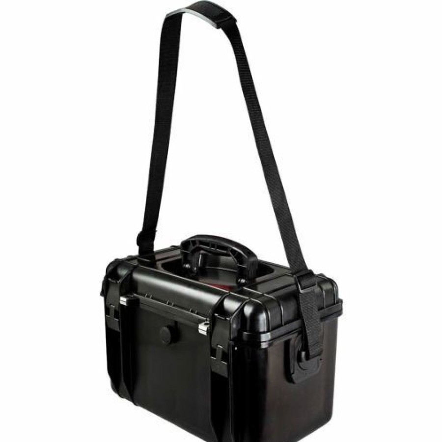 Containers & Organizers * | Tz Case Cape Buffalo Water-Resistant Utility Case Cb-015 B -16-7/8"L X 11"W X 10-3/4"H Black