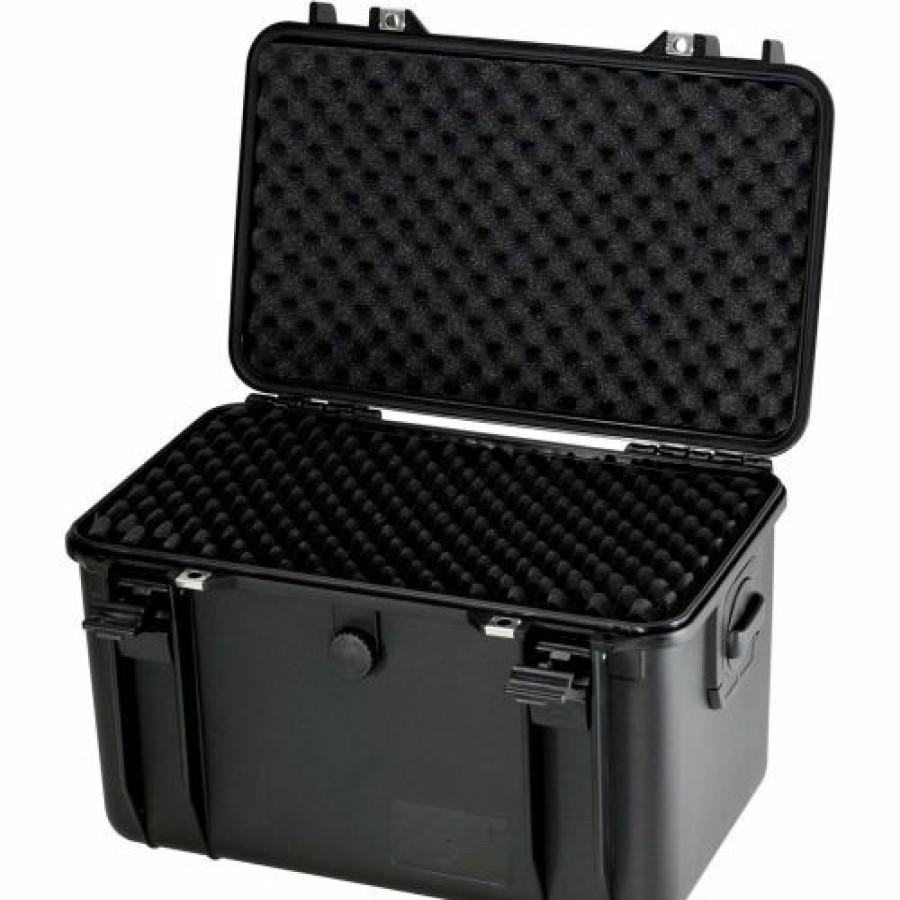 Containers & Organizers * | Tz Case Cape Buffalo Water-Resistant Utility Case Cb-015 B -16-7/8"L X 11"W X 10-3/4"H Black