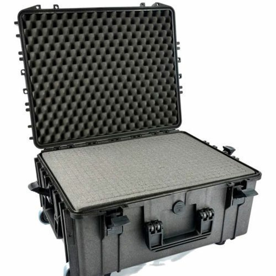 Containers & Organizers * | Elephant Elite Watertight Case With Pre-Cubed Foam El2109W Wheeled 23-3/4"X18-5/8"X11-1/8"