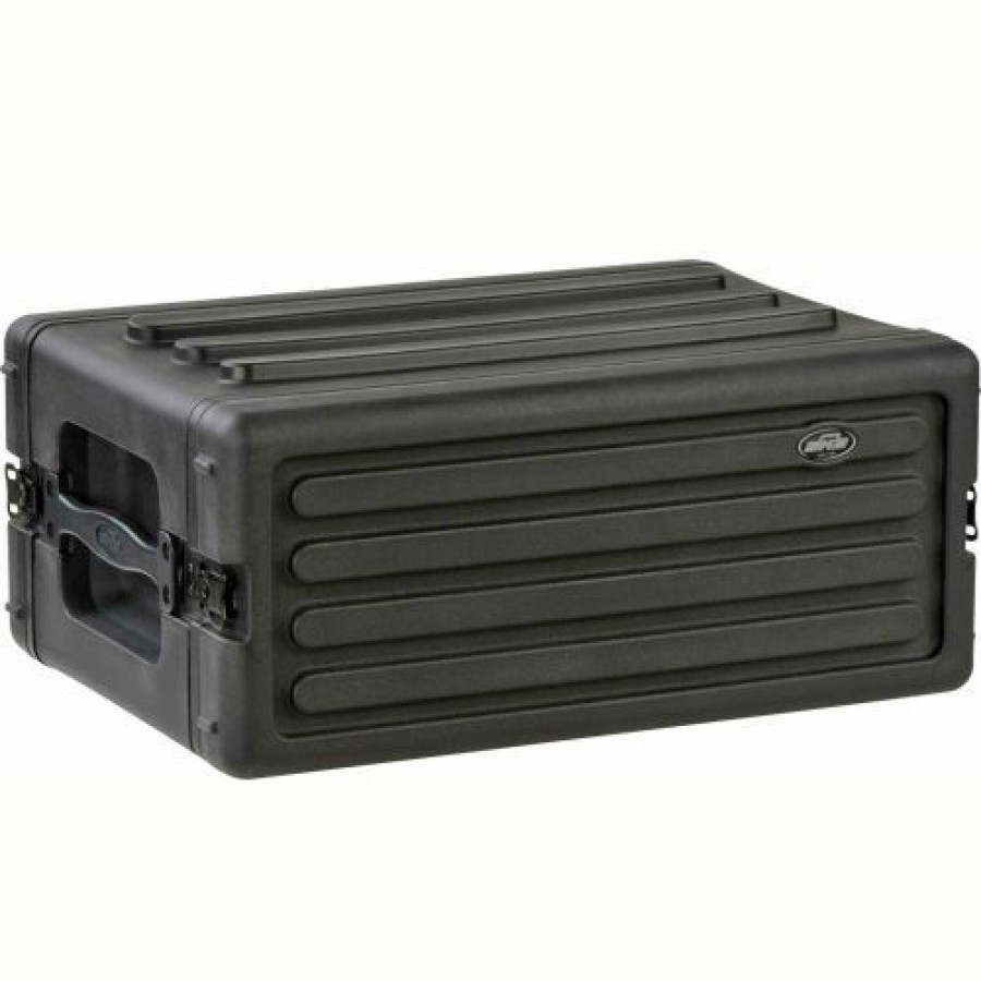 Containers & Organizers * | Skb Corporation Skb Cases Shallow 4U Roto Rack 1Skb-R4S Black, Water Resistant