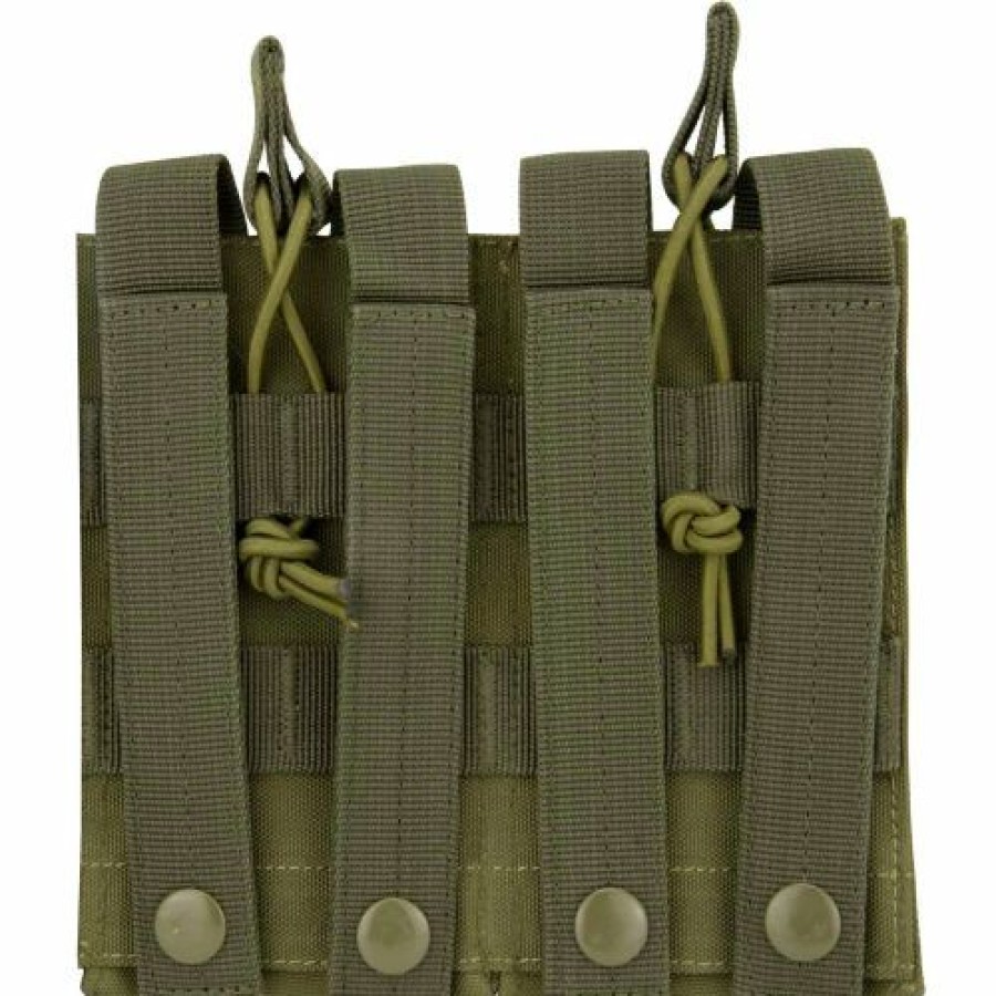 Containers & Organizers * | Barska Bi13004 Loaded Gear Cx-850 Double Mag Pouch, Green