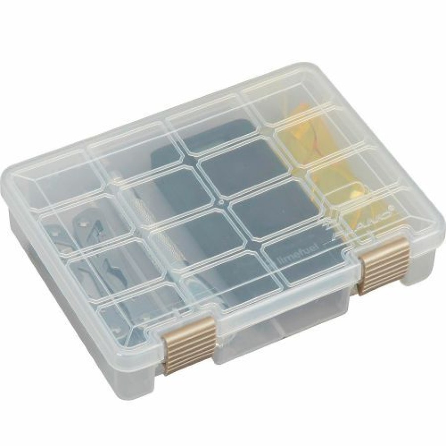 Containers & Organizers * | Plano Molding Plano Prolatch Stowaway Open Compartment Box, 9"L X 7"W X 2"H, Clear Pkg Qty 6