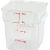 Containers & Organizers * | Winco Pcsc-8C Square Storage Container, 8 Qt, Clear, Polycarbonate Pkg Qty 12