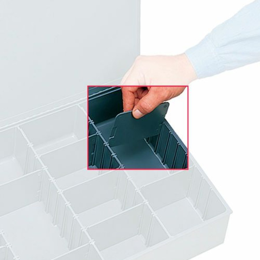 Containers & Organizers * | Durham Mfg. Durham Dividers 120-95 For Compartment Boxes Fits Box 119-95, Price For Pack Of 9