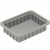 Containers & Organizers * | Dandux Dividable Stackable Plastic Box 50P0110024 11"L X 8"W X 2-1/2"H, Gray