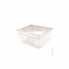 Containers & Organizers * | Cambro 26Cw135 Camwear Food Pan, 1/2 Size, 6" Deep, Polycarbonate, Clear, Nsf Pkg Qty 6