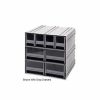 Containers & Organizers * | Quantum Storage Systems Quantum Interlocking Storage Cabinet Qic-4244 11-3/4"Wx11-3/8"Dx11"H 8 Blue Drawers