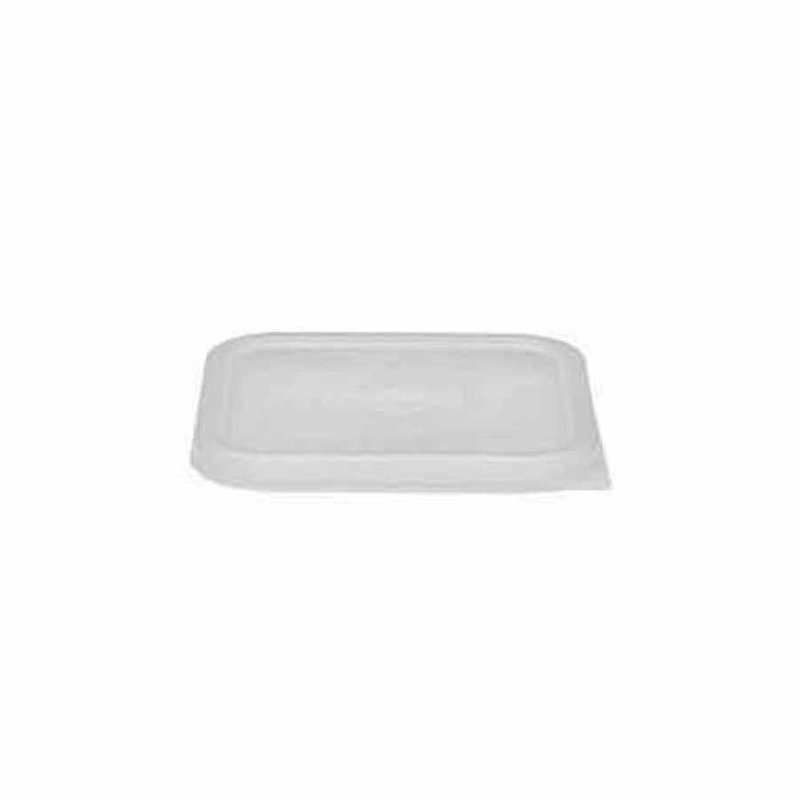 Containers & Organizers * | Cambro Sfc6Scpp190 Cover, For Polycarbonate Camwear Camsquare 6 And 8 Qt. Containers, Translucent Pkg Qty 6