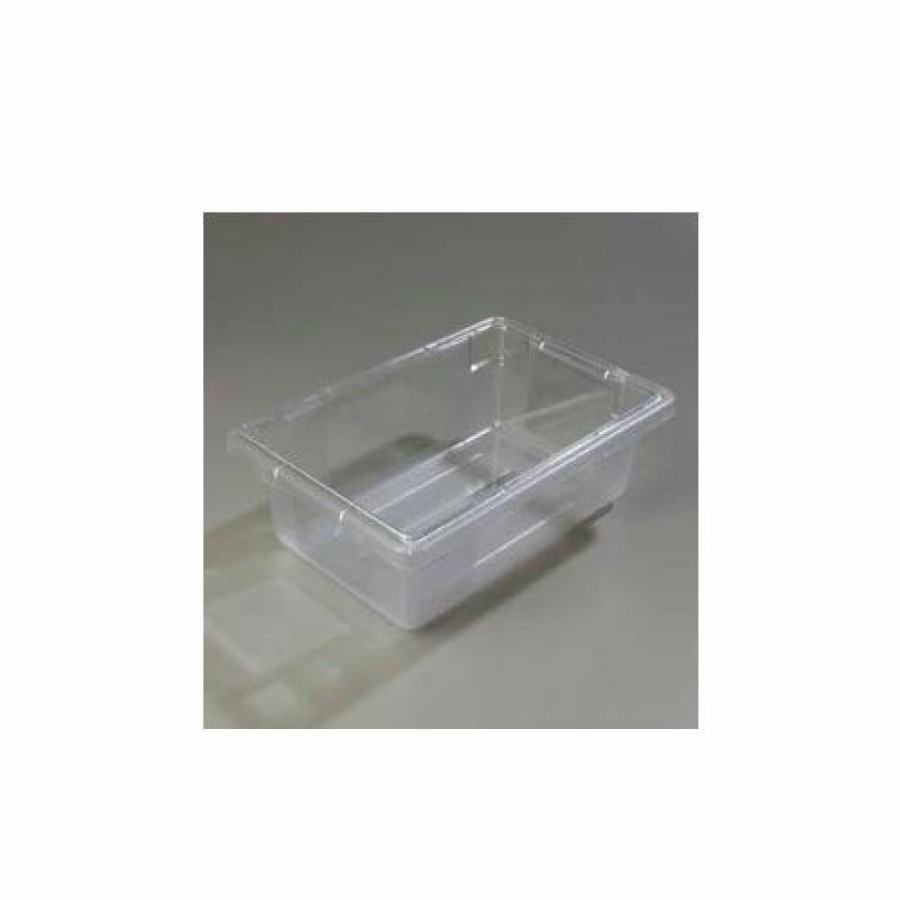 Containers & Organizers * | Carlisle 1061107 Storplus Storage Container, 3.5 Gallon 18" X 12" X 6", Clear Pkg Qty 6