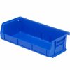 Containers & Organizers * | Quantam Storage 11"W X 5-3/8"D X 3"H Ultra Series Stack And Hang Bin, Blue, Polypropylene, 3 Slots Pkg Qty 8