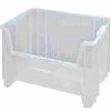 Containers & Organizers * | Quantum Storage Systems Quantum Heavy-Duty Giant Stackable Bin, 19-7/8 X 15-1/4 X 12-7/16 , Clear Pkg Qty 3