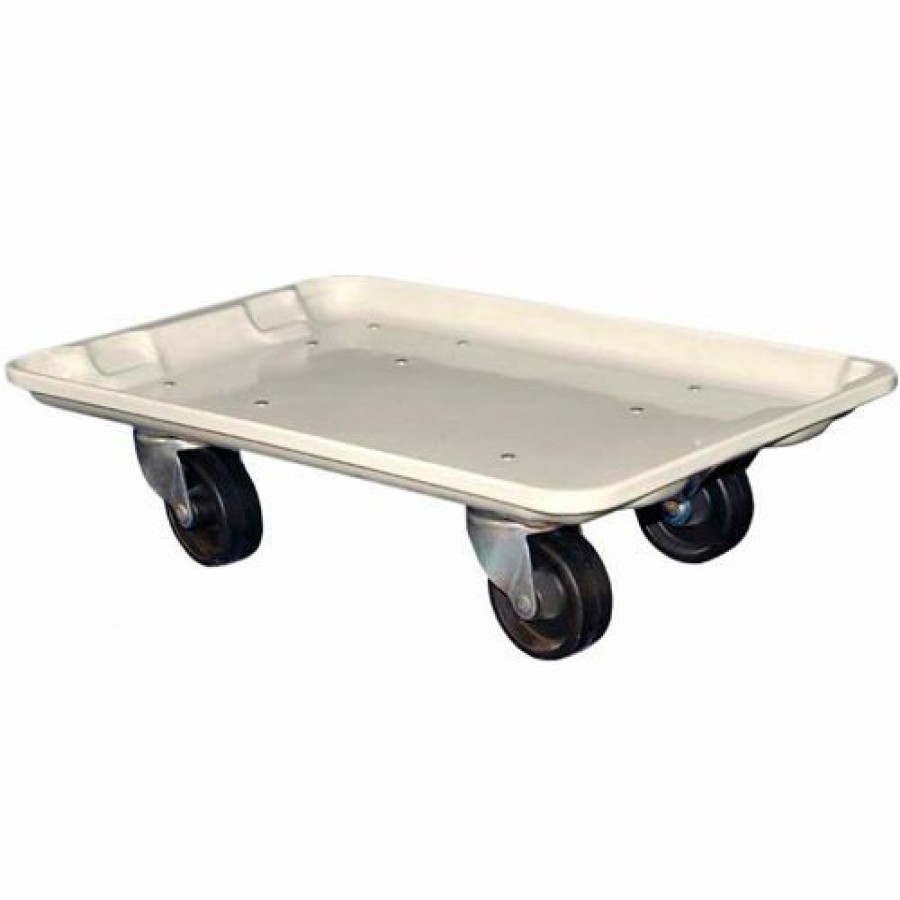 Containers & Organizers * | Mfg Tray Molded Fiberglass Toteline Dolly 780438 For 20-1/2" X 12-7/8" X 8" Tote, White