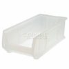 Containers & Organizers * | Quantum Storage Systems Quantum Plastic Hulk Stacking Bin, 18-1/4"W X 24"D X 12"H, Clear