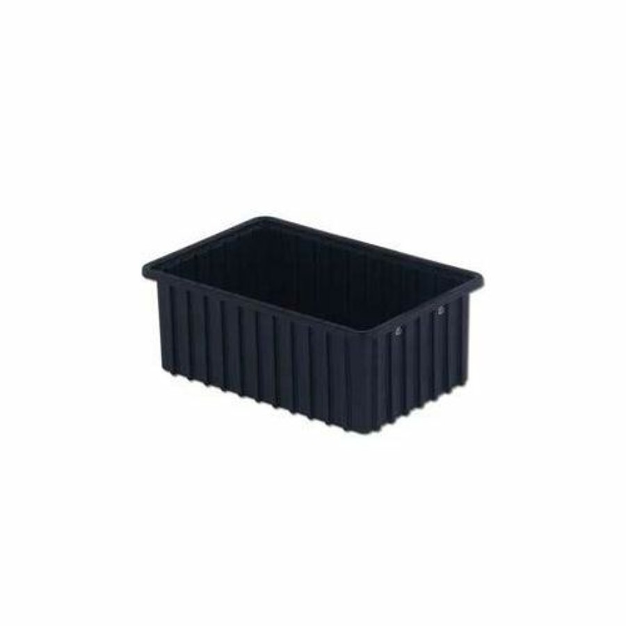 Containers & Organizers * | Lewisbins Esd-Safe Divider Box Dc2060Xl 16-1/2"L X 10-29/32"W X 6"H Pkg Qty 8