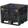 Containers & Organizers * | Buckhorn Bn3230252010000 Folding Bulk Shipping Container 32"L X 30"W X 25"H, 1800 Lb. Cap. Black