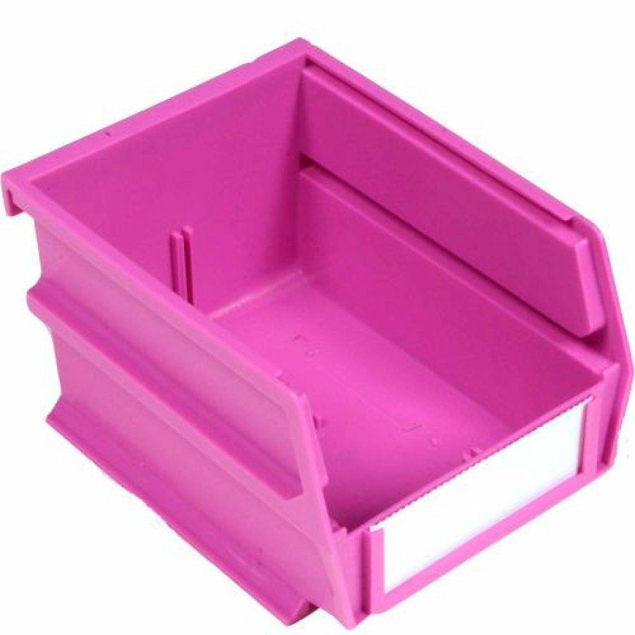 Containers & Organizers * | Locbin 4-1/8"L X 5-3/8"W X 3"H Orchid Stacking, Hanging, Interlocking Polypropylene Bins,6 Ct