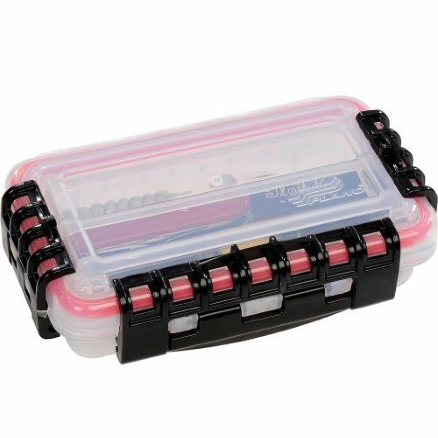 Containers & Organizers * | Plano Molding Plano Guide Waterproof Stowaway W/O-Ring Seal Box, 7-3/8"L X 4-1/2"W X1-3/4"H, Clear Pkg Qty 2