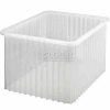 Containers & Organizers * | Global Industrial Clear-View Dividable Grid Container Dg93120Cl 22-1/2 X 17-1/2 X 12 Pkg Qty 3