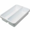 Containers & Organizers * | Trippnt 2-Pocket Drawer Organizer Plastic Tray, 14"W X 10"D X 3"H