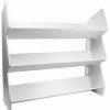 Containers & Organizers * | Trippnt White Pvc Large Suture Storage Shelf, 24"W X 7"D X 22"H