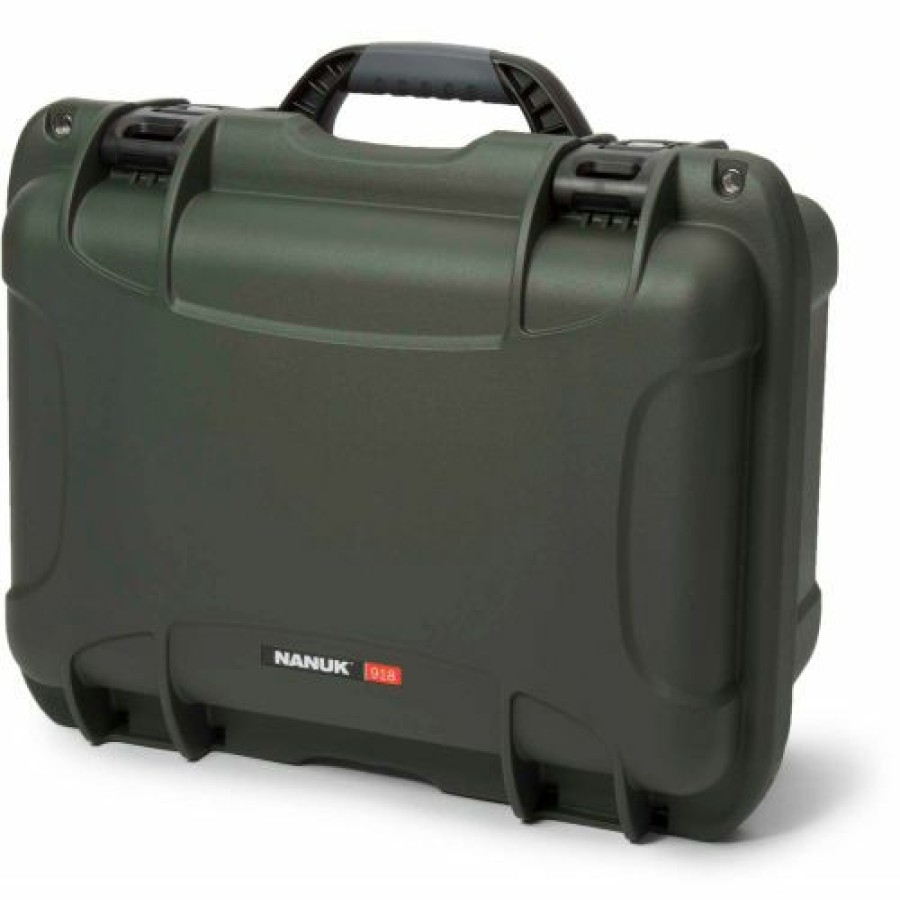 Containers & Organizers * | Nanuk 918 Series Airtight Watertight Case With Foam 918-1006 16-7/8"L X 12-7/8"W X 9-5/16"H Olive