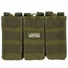 Containers & Organizers * | Barska Loaded Gear Cx-200 Triple Magazine Pouch Bi12276 Od Green