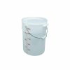 Containers & Organizers * | Cambro Pwb22148 Pail With Bail 22Qt, White Pkg Qty 6