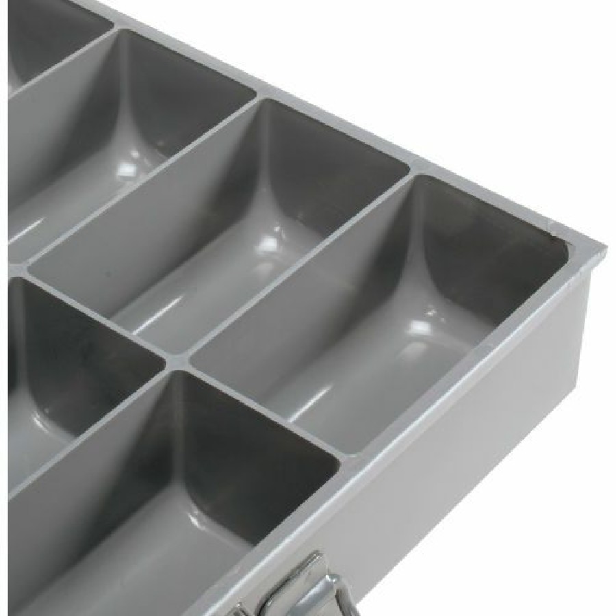 Containers & Organizers * | Durham Mfg. Durham Steel Scoop Compartment Box 211-95 12 Compartment, 13-3/8 9-1/4 2 Pkg Qty 6