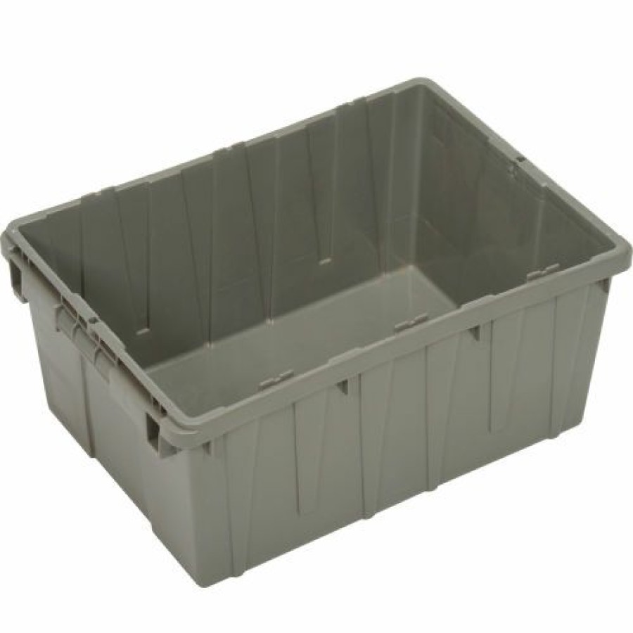 Containers & Organizers * | Lewisbins Nest Only Container Rno2115-9 21-13/16 X 15-3/16 X 9-3/16 Gray Closed Handle Pkg Qty 5