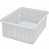 Containers & Organizers * | Global Industrial Clear-View Dividable Grid Container Dg93080Cl 22-1/2 X 17-1/2 X 8 Pkg Qty 3