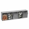 Containers & Organizers * | Quantum Storage Systems Quantum Tip Out Storage Bin Qtb305 5 Compartments Gray