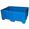 Containers & Organizers * | Forkliftable Bulk Shipping Container No Lid 49-1/2"L X 37-1/2"W X 21-1/2"H, Blue