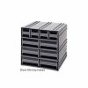 Containers & Organizers * | Quantum Storage Systems Quantum Interlocking Storage Cabinet Qic-4163 11-3/4"Wx11-3/8"Dx11"H 10 Red Drawers