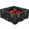 Containers & Organizers * | Orbis Heavy-Duty Bulkpak Container Hdrs4548-19 48"L X 45"W X 19-5/16"H Fixed Wall Black