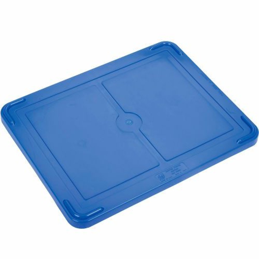 Liquid Storage Tanks * | Global Industrial Lid Cov93000 For Plastic Dividable Grid Container, 22-1/2"L X 17-1/2"W, Blue Pkg Qty 3