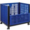 Containers & Organizers * | Global Industrial Easy Assembly Vented Wall Container Drop Gate 39-1/4 31-1/2 33-1/2 Overall