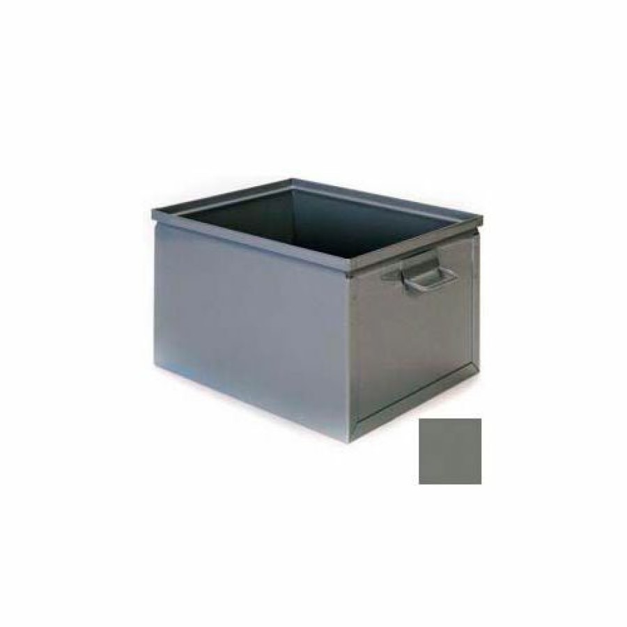 Containers & Organizers * | Stackbin Steel Bin 1-8Sx 10"W X 20"D X 8"H Stackbox, Gray