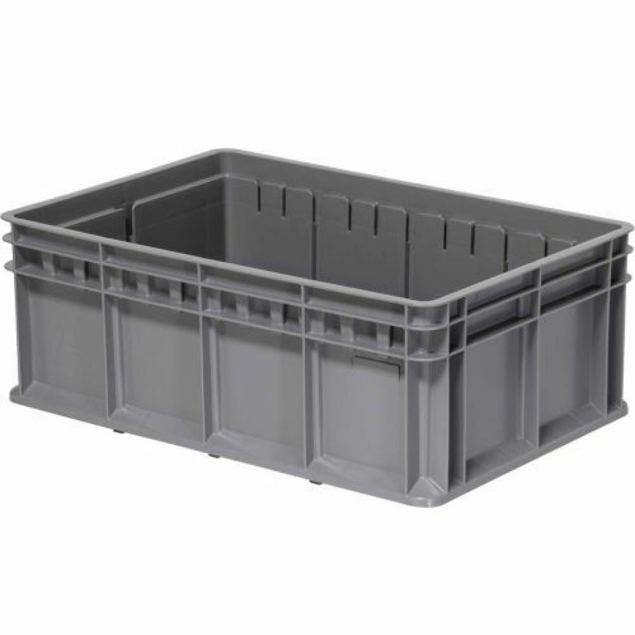 Containers & Organizers * | Akro-Mils Multi-Load Tote 38358Gry 23-5/8"L X 15-3/4"W X 8-21/32"H, Gray Pkg Qty 4