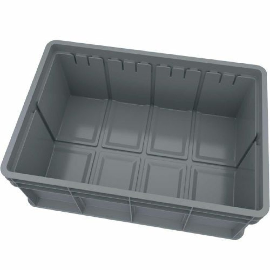 Containers & Organizers * | Akro-Mils Multi-Load Tote 38358Gry 23-5/8"L X 15-3/4"W X 8-21/32"H, Gray Pkg Qty 4