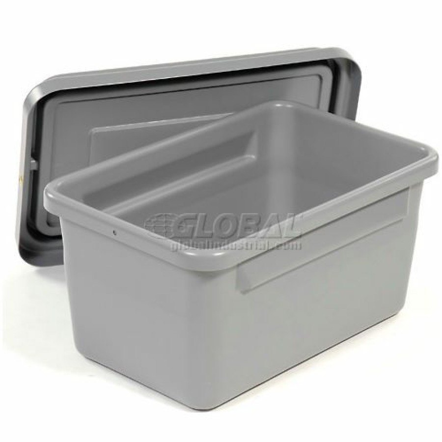 Liquid Storage Tanks * | Dandux 50P2465Ln-S Translock Security Lid Gray