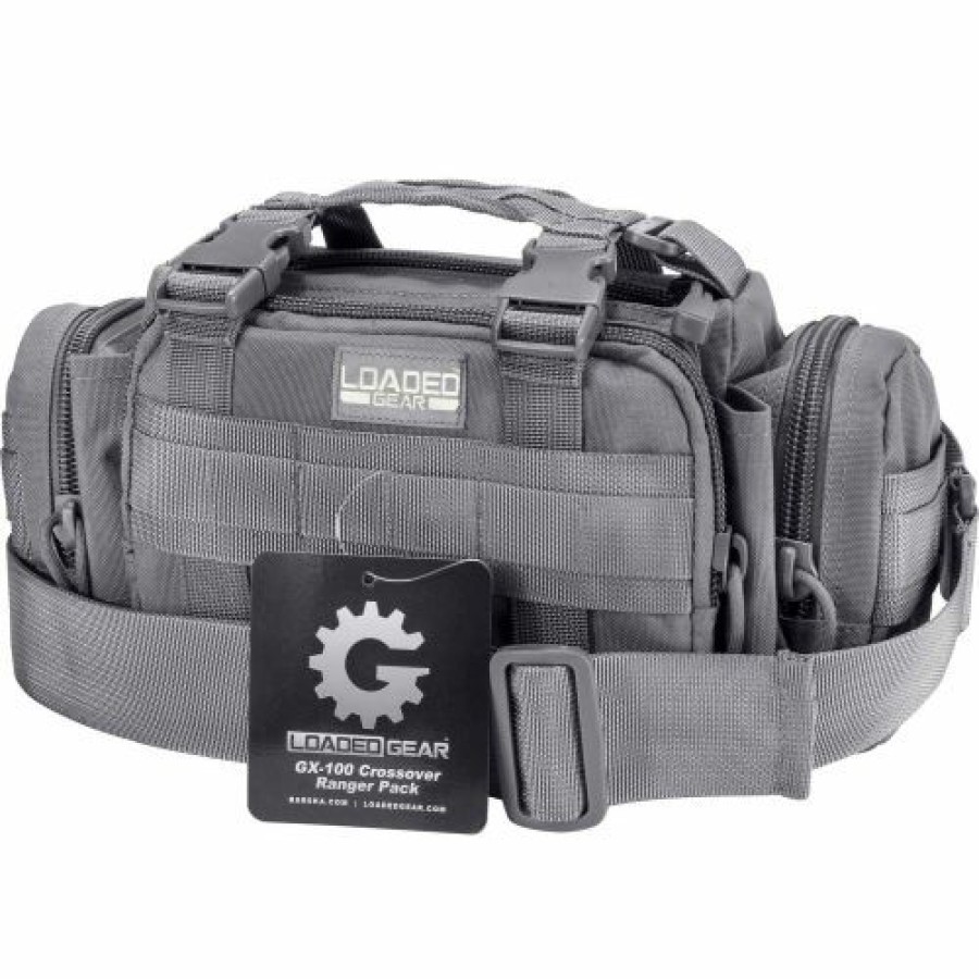 Containers & Organizers * | Barska Bi12610 Loaded Gear Gx-100 Crossover Ranger Pack, Gray