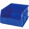 Containers & Organizers * | Quantum Storage Systems Quantum Plastic Stacking And Hanging Shelf Bin Ssb445 11"W X 14"D X 7"H, Blue Pkg Qty 6